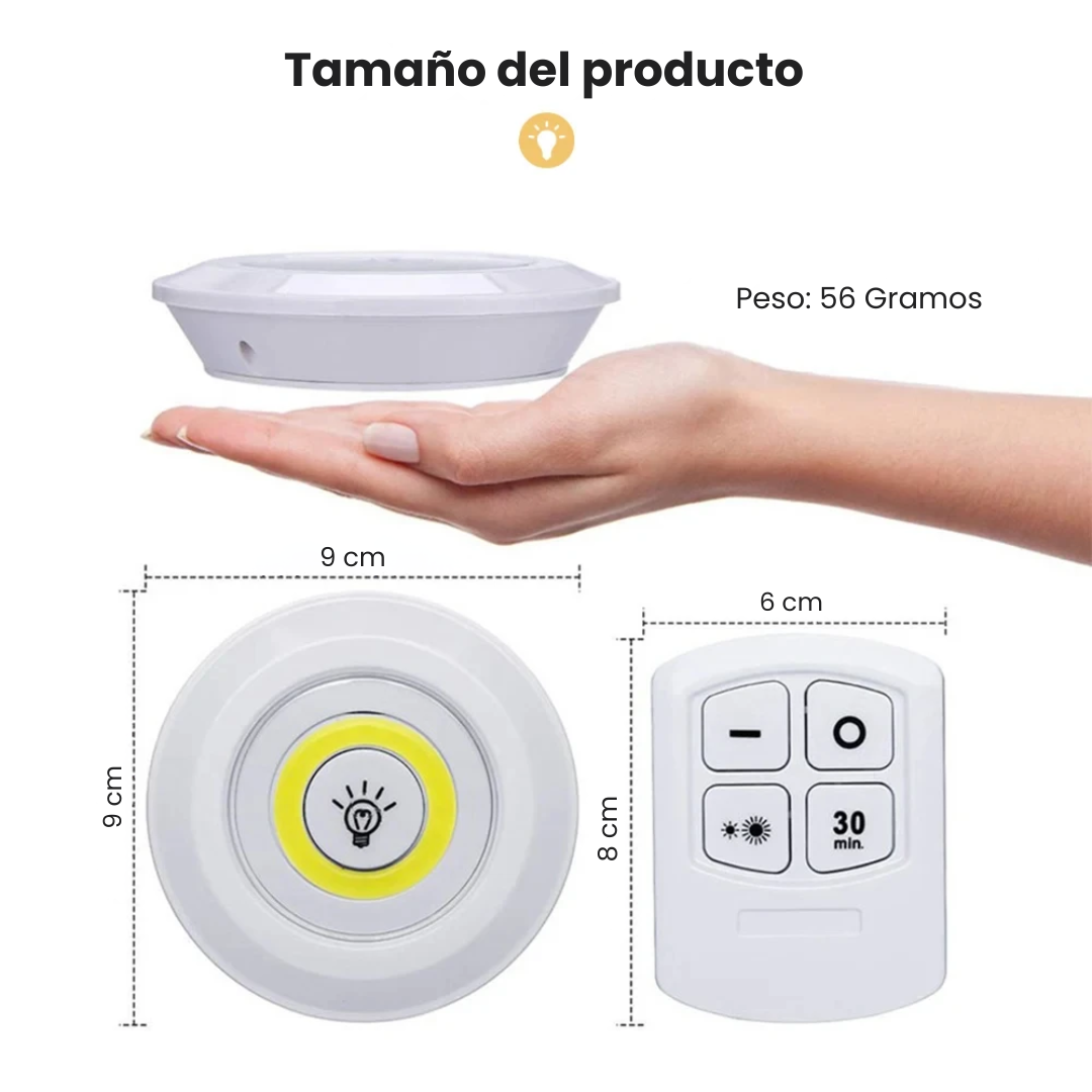 Pack 3 Luces Led Alta Intensidad