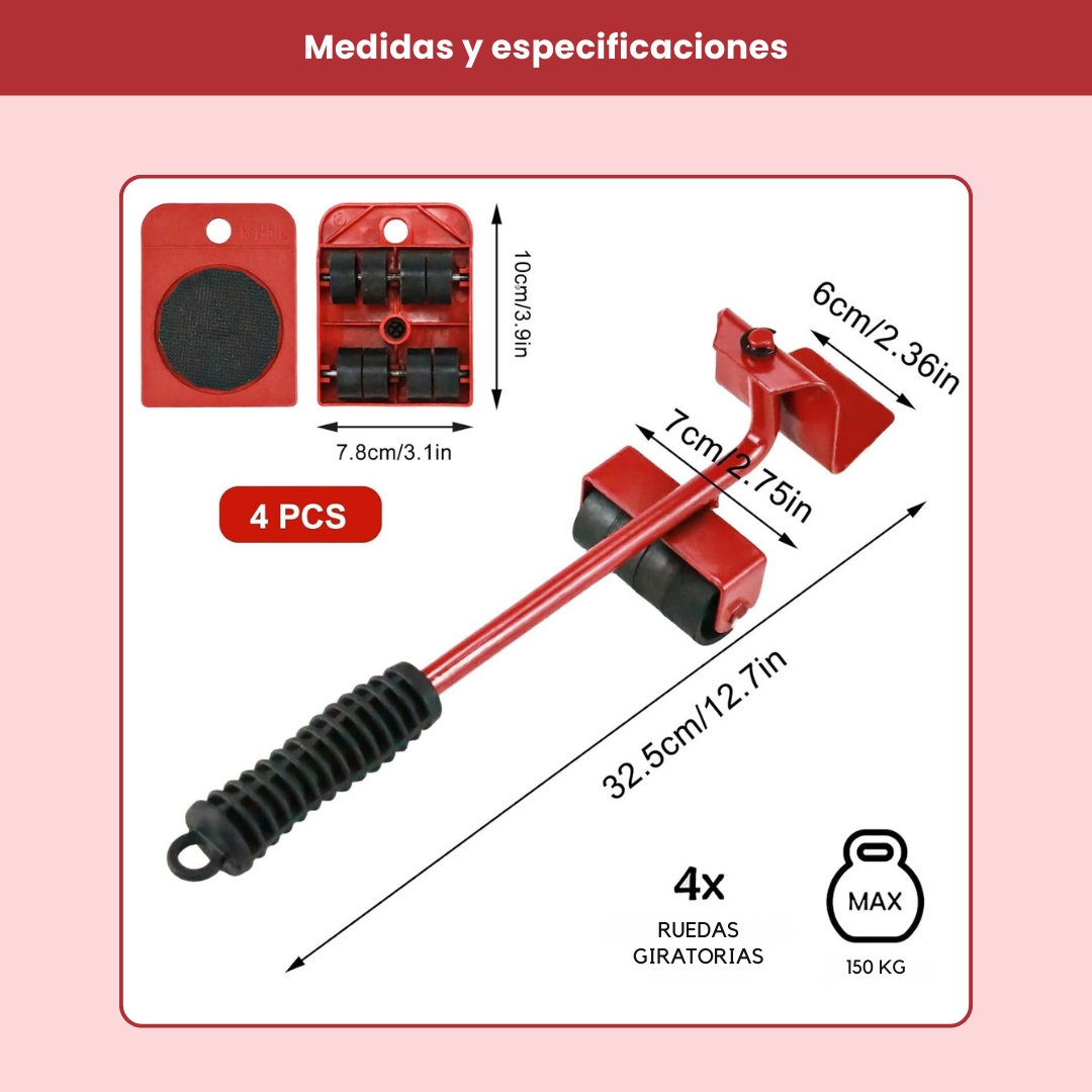 Elevador de Muebles +150Kg