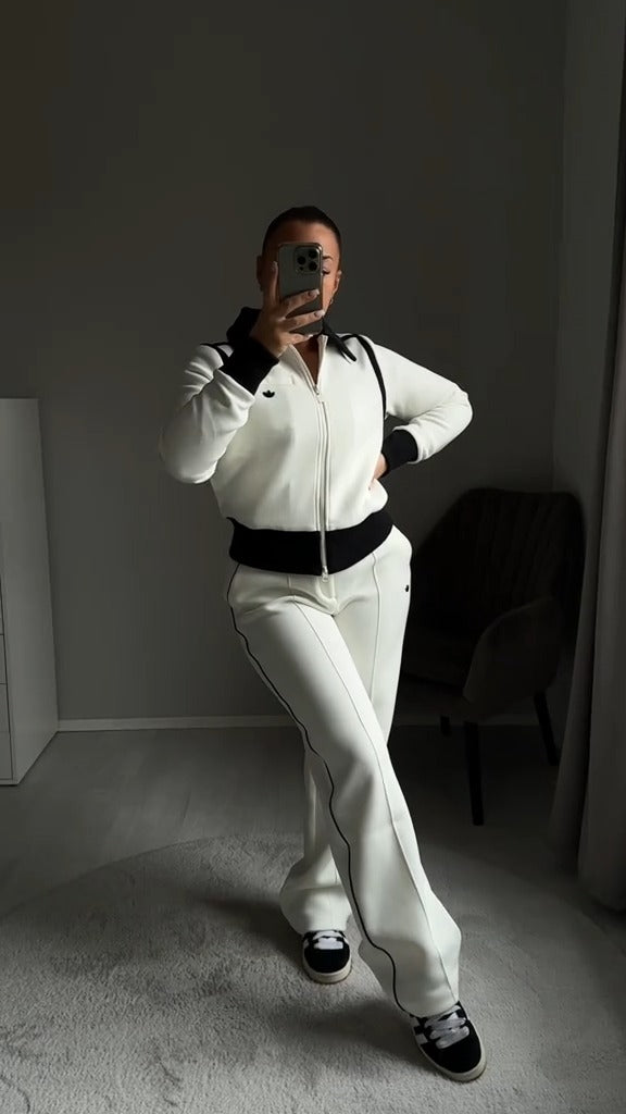 Originals™ Monochrome Line Adidas-Inspired Tracksuit