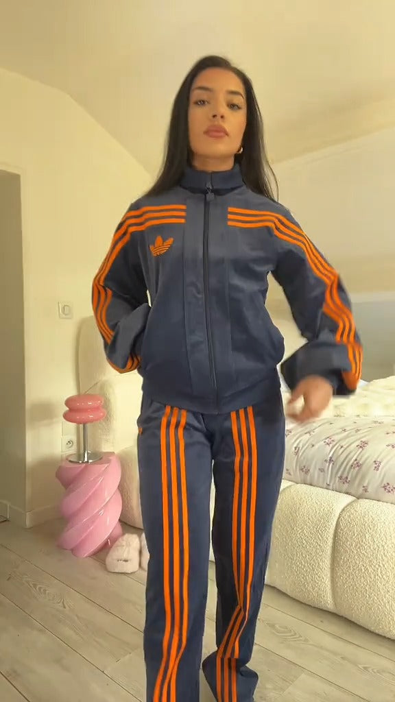 Adidas Originals™ Navy & Orange — Limited Edition ⚡ Last Units