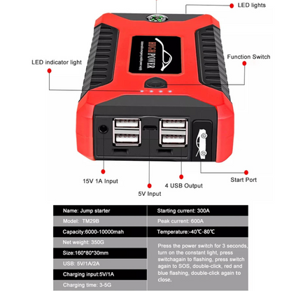 Arrancador de Batería - Xtreme Power