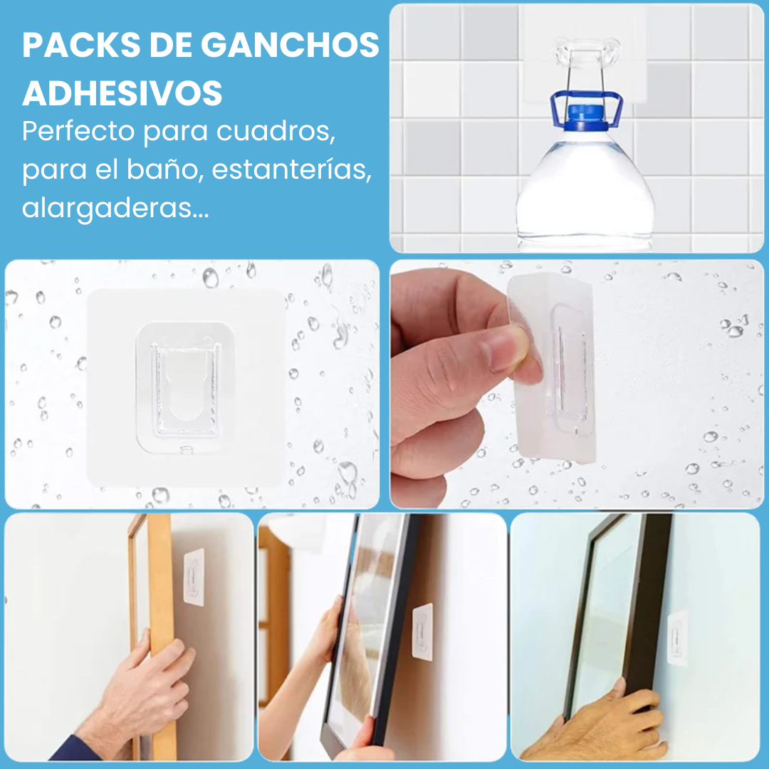 OFERTAS Ganchos Adhesivos Doble Cara