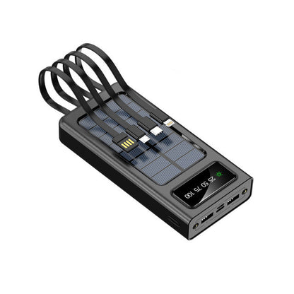 Batería portátil de carga solar