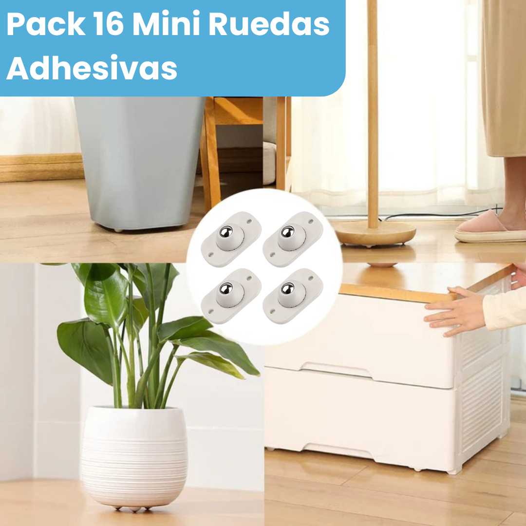 OFERTAS Mini Ruedas Adhesivas