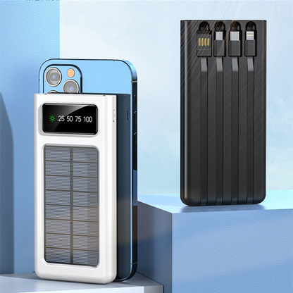 Batería portátil de carga solar
