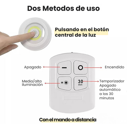 Pack 3 Luces Led Alta Intensidad