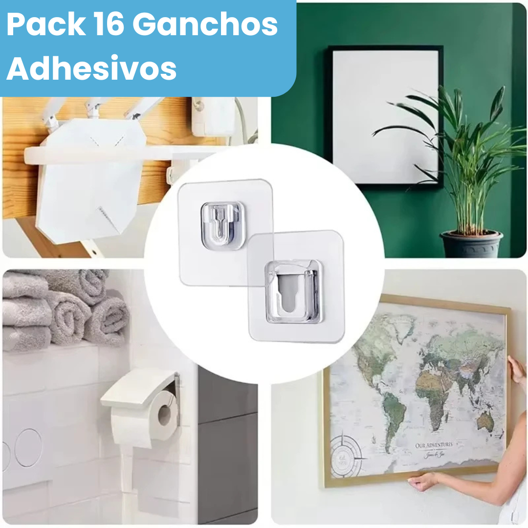 OFERTAS Ganchos Adhesivos Doble Cara