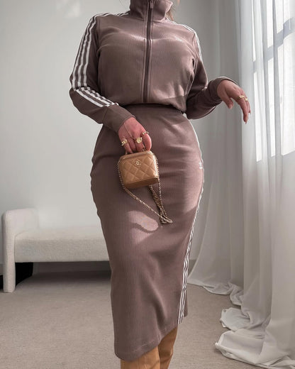 Adidas Originals Ribbed™ Two-Piece Set with Skirt 