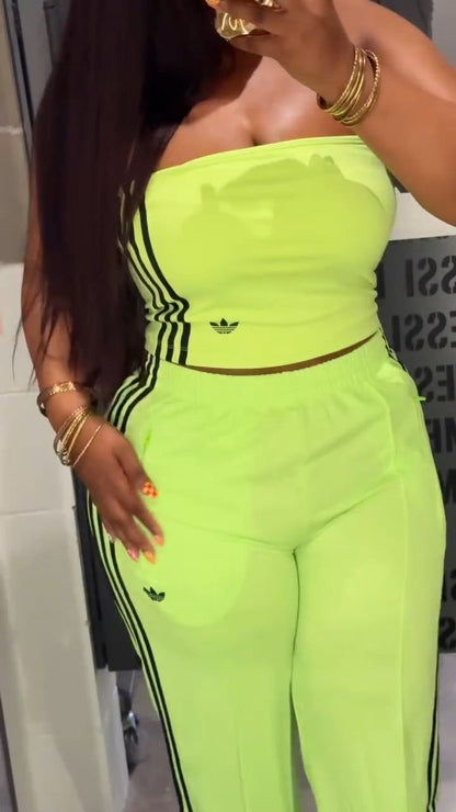 Adidas Neon Set – The Look Dominating Street Style