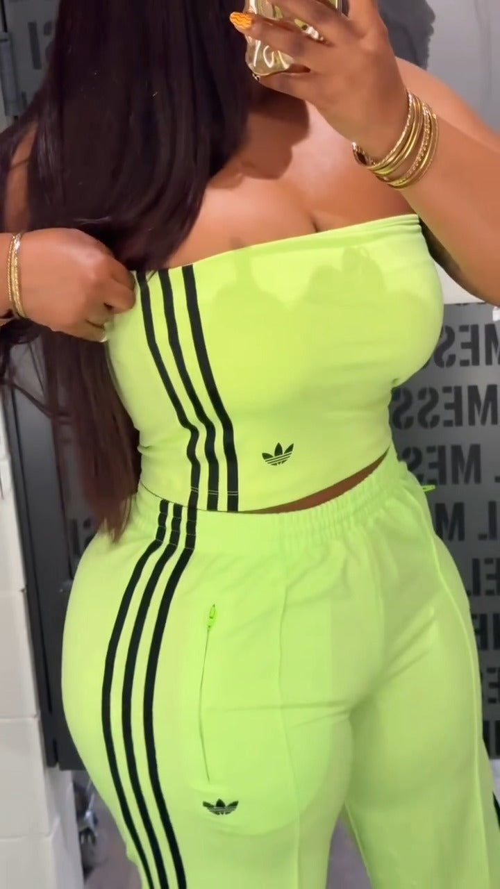 Adidas Neon Set – The Look Dominating Street Style