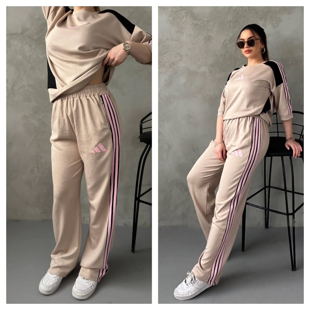 Adidas-Inspired Luxe Lounge Set