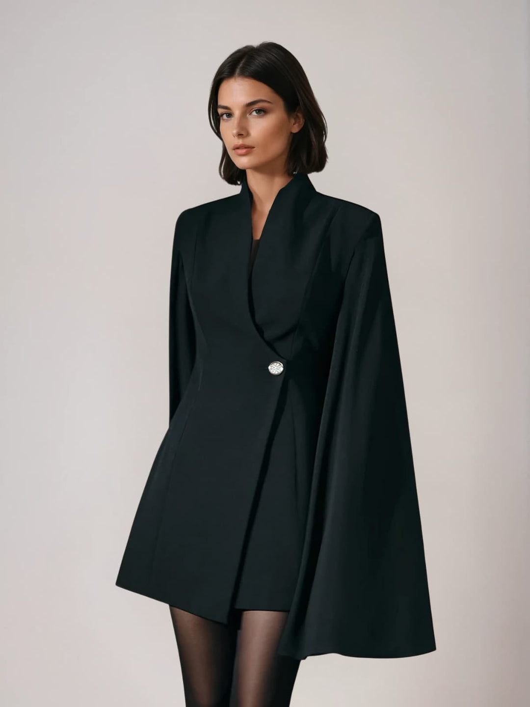 Lisinda Cape Sleeve Blazer