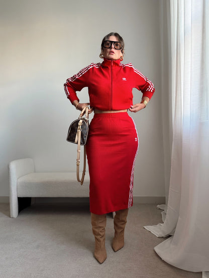 Adidas Originals Ribbed™ Two-Piece Set with Skirt 