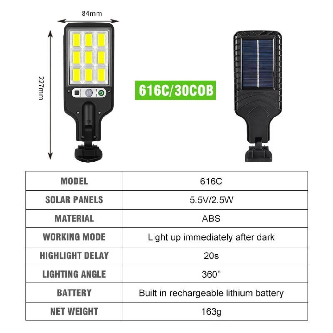 Farola Solar Led con Sensor