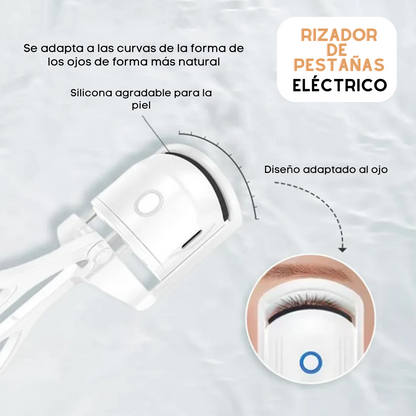 Rizador De Pestañas Eléctrico Portátil