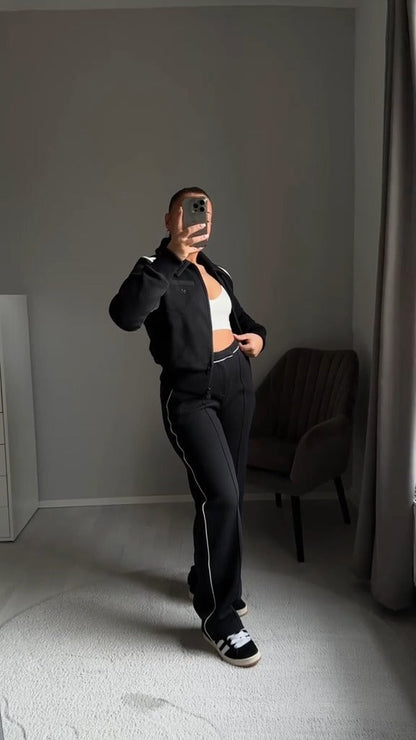 Originals™ Monochrome Line Adidas-Inspired Tracksuit