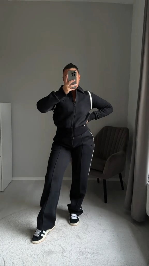 Originals™ Monochrome Line Adidas-Inspired Tracksuit