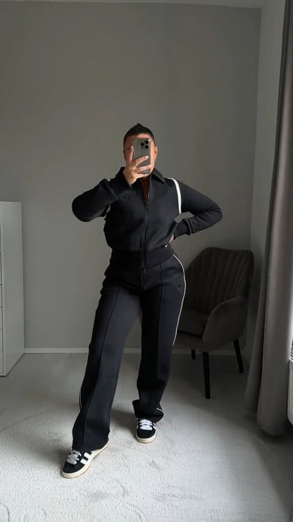 Originals™ Monochrome Line Adidas-Inspired Tracksuit