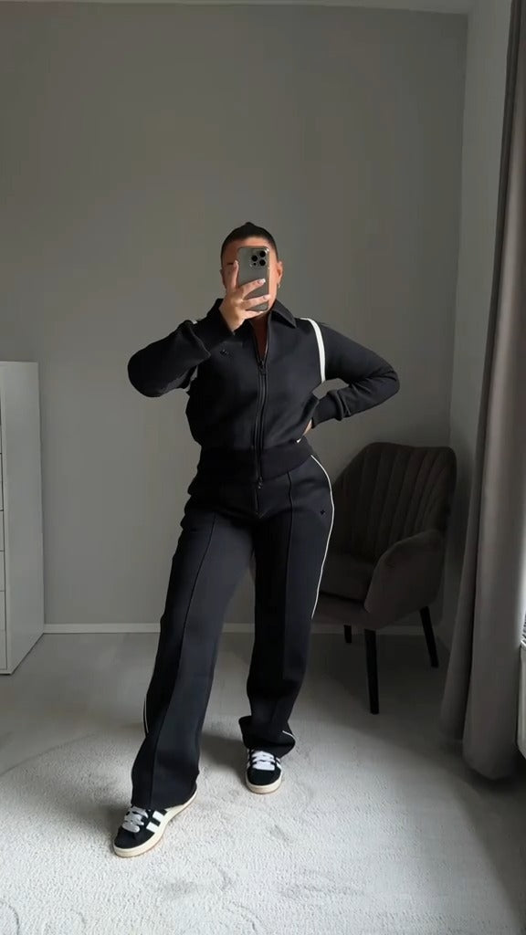 Originals™ Monochrome Line Adidas-Inspired Tracksuit