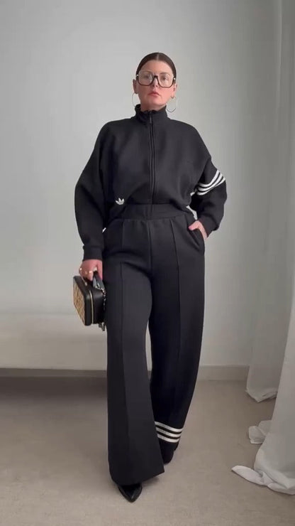 Originals™ Signature Wide-Leg Adidas-Inspired Tracksuit