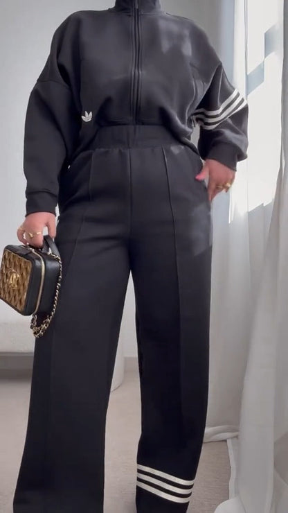 Originals™ Signature Wide-Leg Adidas-Inspired Tracksuit